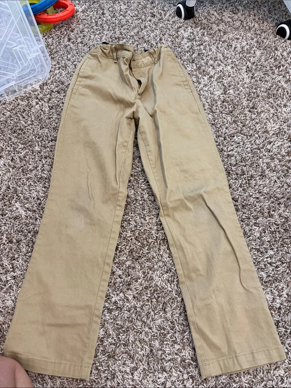 The Children's Place Khaki/Tan Straight-Leg Kids Pants